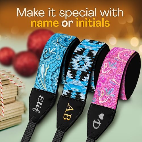 Art Tribute Custom Camera Strap Indian Sunset - Add Your Text and We Make It Especially For You Get Your Own Personalized Gift Camera Strap, No Shipping Cost! - Image 6