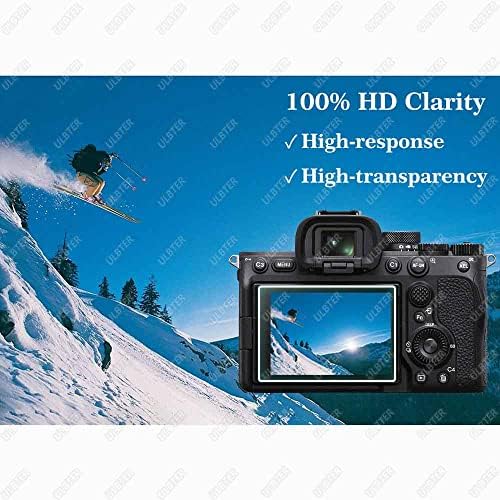 ULBTER Screen Protector for Sony Alpha A7 IV A7IV A74 [3+2 Pack] - Image 5