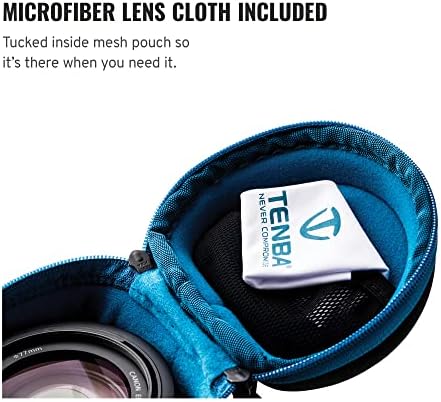 Tenba Tools Lens Capsule for DSLR and Mirrorless Lenses 12x5 in. (30x13 cm) – Black (636-360) - Image 5