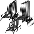 Chumia 18 Pcs Anti Slip Plate Stands Easels , Black, 4, 6, 8 Inch by Chumia