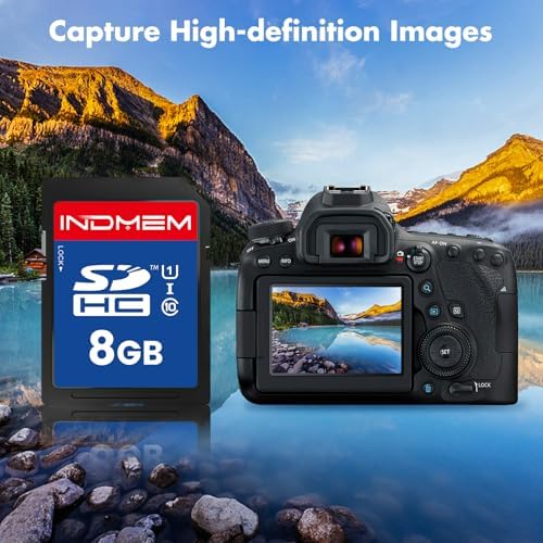 SD Card 8GB, 1 Pack UHS-I U1 Class 10 8G SDHC Flash Memory Card Compatible with Digital Camera, Computer, Trail Cameras - Image 7
