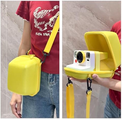 Camera Case for Polaroid Now/Now+/I-Type/Flip Instant Camera,Yellow - Image 7