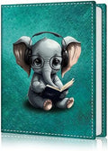 Photo Album 4x6, 56 Pockets Small Picture Book Cute Elephant by Lebrocoli