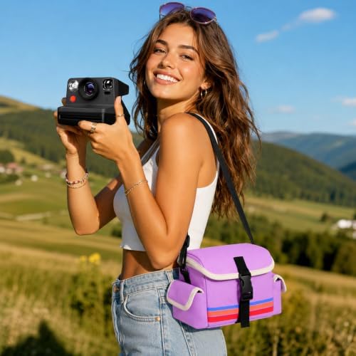 Camera Case Compatible with Polaroid Now, Now+ & OneStep+, Crossbody Bag - Image 6