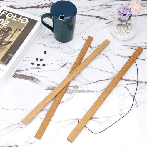 WITCOLOR 25x17 25x36 25x25 Poster Frame, Magnetic Light Wood Wooden Frame Hanger for Photo Picture Canvas Artwork Art Print Wall Hanging (1 Pack, 25", Teak Wood) - Image 6