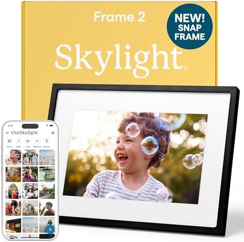Skylight Digital Picture Frame 2 – 10" Full HD Touchscreen, Black by Skylight