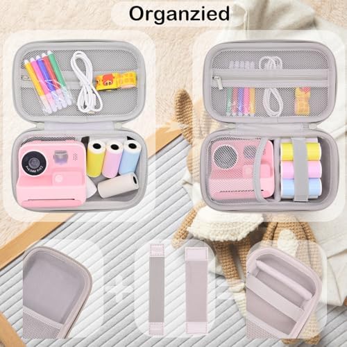 Kids Camera Case for ESOXOFFORE/Dylanto Instant Print Camera-Blue - Image 4
