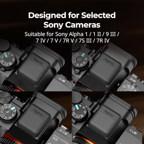 SmallRig Hot Shoe Cover, 2 Pack Full Black Protector Cap for Sony - Image 2