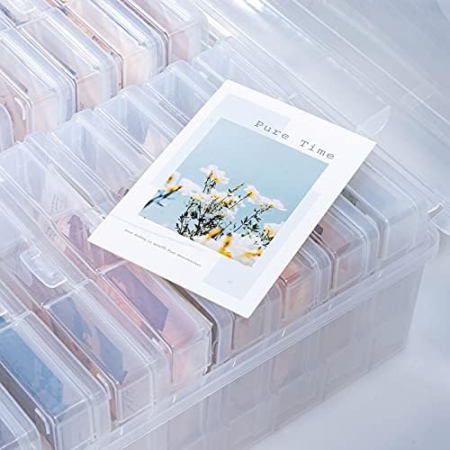 novelinks Photo Storage Box and 16 Inner 4" x 6" Photo Storage Containers - Image 4