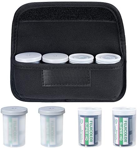 Camera Film 35mm 135 Roll Film Neoprene Storage Carrying Case Bag (Black) by TXEsign