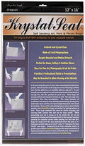 Creative Mark Krystal Seal ATC Art and Photo Bags - Archival Polyethylene Sealing Bags for Paintings, Artwork and Photo Storage - 12 x 16"- Pack of 25 by CreativeMark