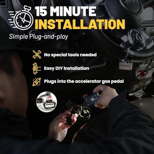 PEDAL COMMANDER for Jeep Grand Cherokee 2005-2006 Throttle Response Controller - 5.7L Engine Only, Plug-and-Play, 36 Driving Settings, Grand Cherokee Parts - Image 4