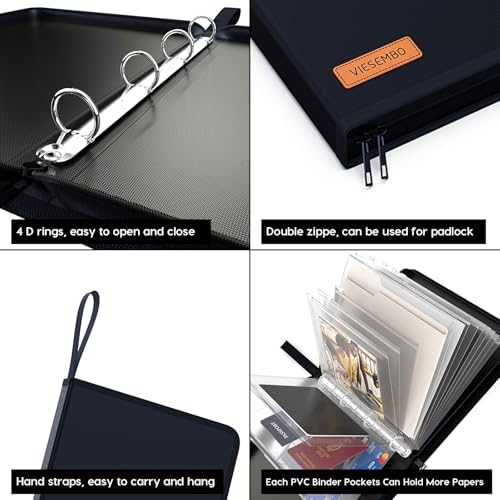 Important Document Organizer Binder, Birth Certificate Protector - Image 6