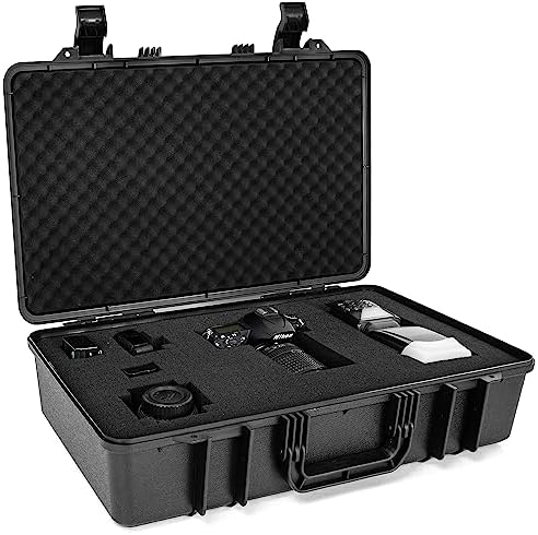 Protective Hard Case Shockproof Water-resistant with Customized DIY Foam Insert fit for Camera, etc, 20.5 X 13.5 X 5.5-Inch - Image 6