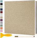 Photo Album Self Adhesive Pages 13.2x12.8 Scrapbook Khaki 40 Pages by Semfalbuums