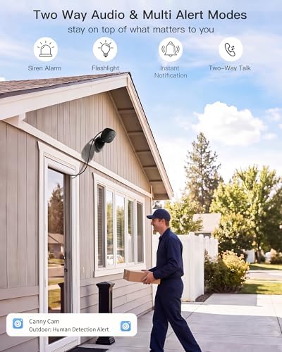 3MP Cameras for Home Security, Plug-in Security Camera Outdoor/Indoor w/Color Night Vision&Motion Detection for Baby/Pet/Vehicle Monitor, 5G/2.4GHz Dog Camera w/2-Way Audio/Cloud&SD Card Storage - Image 6