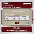 Pioneer Memo Pocket Album Refill 4-Inch by 6-Inch for mp-46 albums, White by PioneerPhotoAlbums