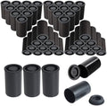 72 pieces Film Canisters ,35MM Empty Camera Reel Containers, for Rockets, 8 OZ, 2" H, 1" W, Plastic, Films Developing Processing Tube, Roll Case, Small Accessories, Storage (Black) by Criativo+live