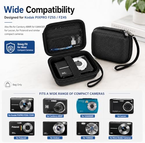 ANKHOH Digital Camera Case for Kodak PIXPRO FZ55/FZ45/for CAMKORY - Image 2