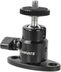 CAMVATE 1/4"-20 Mini Ball Head with Ceiling Mount for CCTV & Video Mount by CAMVATE