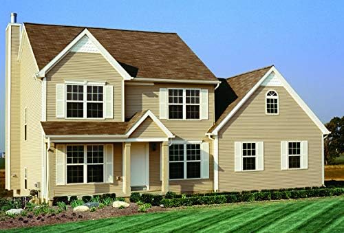 Builders Edge 14.5 in. W x 52 in. H Builders Edge, Standard Cathedral Top Center Mullion, Open Louver Shutters, Includes Matching Installation Spikes (Per Pair), 002 - Black - Image 3