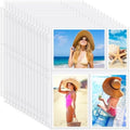 Feifeiya 150 Pack 4 x 6 Photo Sleeves for 3 Ring Binder(for 600 Pictures) archival Photo Page Protectors Holds Clear Plastic Refill Pages Plastic Album Refill Pages by Feifeiya