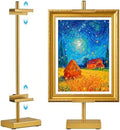 Rofio Gold Easel, 17" Adjustable Tabletop Picture Frame Stand for Signs by Rofio
