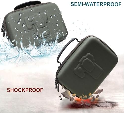 Small Camera Case Bag for Canon EOS Rebel T7/R50//R100 DSLR Camera Green - Image 5