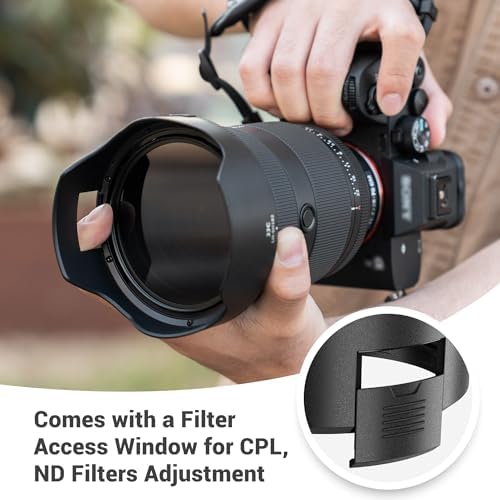 JJC ALC-SH182 Lens Hood Shade for Sony FE 28-70mm f/2 GM Lens (SEL2870GM) - Image 6