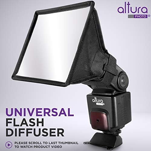 Altura Photo Flash Diffuser Softbox 11x8, Universal for Speedlight, 3pk - Image 2