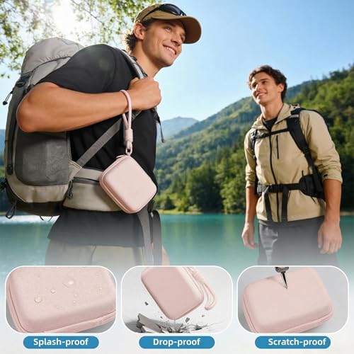 Digital Camera Case for Kodak PIXPRO FZ55/FZ45/CAMKORY, Light Pink - Image 6