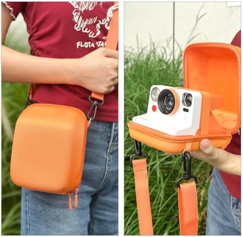 Camera Case for Polaroid Now/Now+/I-Type/Flip Instant Camera,Orange - Image 7