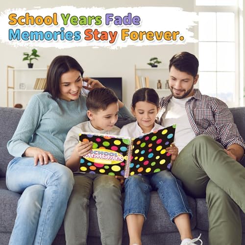 Giant School Memory Book Keepsake Photo Album Scrapbook for Kids - Image 6