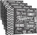 Pioneer Photo Albums T-12CHLK Happiness Photo Album 12 x 12 Inch | (Pack of 4) by PioneerPhotoAlbums
