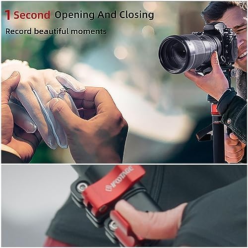 IFOOTAGE Cobra 3 A180F,Camera Monopodd with Tripod Base,Aluminum Professional Video Monopo,Suitable for SLR Cameras and Camcorders(71") - Image 4