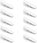 ZYAMY 10PCS Pegboard Accessory Clip White Pegboard Clip Metal Accessory Hook Craft Accessory For Display Reminder Postcard Photo Picture Clip Wall Organisation Storage Display Decoration by Unknown