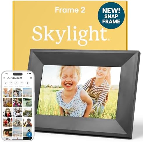 Skylight Digital Picture Frame 2 – 10" Full HD Touchscreen, Black by Skylight