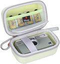 Mchoi Hard Travel Case Suitable for KODAK EKTAR H35 H35N Half Frame Film Camera, Digital Camera Organizer Holders for Kodak Ultra F9 M35 M38 Paper Shoot Camera, 35mm Film Rolls, Case Only, Green by MchoiHardTravelStorageCase