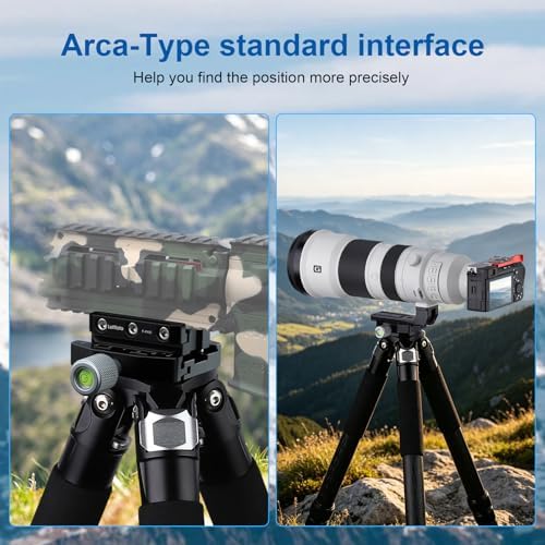 70mm Quick Release Clamp Compatible with Arca Swiss Style Plate for Tripod Ballhead Universal Quick-Change seat, monopod Head, Tripod Quick Release Plate - Image 5