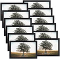 Giftgarden 8.5x14 Picture Frame Black, Multi 8.5 x 14 Photo Frames Bulk for Wall or Tabletop Display, 12 Pack by Giftgarden