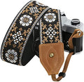 Padwa Lifestyle 2" Wide Classic Crazy Horse Art Cowhide Head Cotton Camera Straps for Photographers by PadwaLifestyleCameraStrap