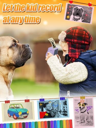 9 Roll 1''×2.2'' Kids Camera Paper Roll Refill for Kid Camera Instant Print - Image 5