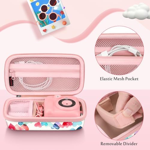 FINTIE Kids Camera Case for Instant Print Digital Cameras, Hard EVA Shell - Image 4
