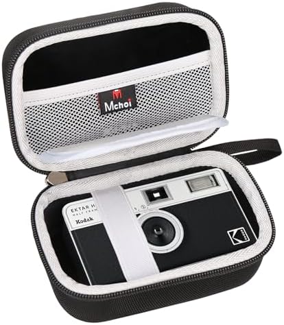 Mchoi Hard Case Suitable for KODAK EKTAR H35 / H35N / Ultra F9 / M35 / M38 Half Frame Film Camera, Case Only (Black) - Image 4