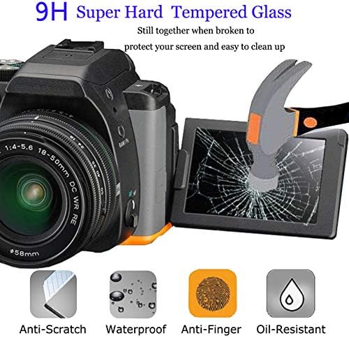 Rebel T6 T7 Screen Protector Compatible Canon Eos Rebel T6 T7 Camera,debous Anti-finger Tempered Glass Hard Protective Shiled (3+2pack) - Image 5