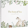 Keepsake Baby Memory Book – Timeless Gender Neutral First 5 Year Baby Book by ZIRIZANE