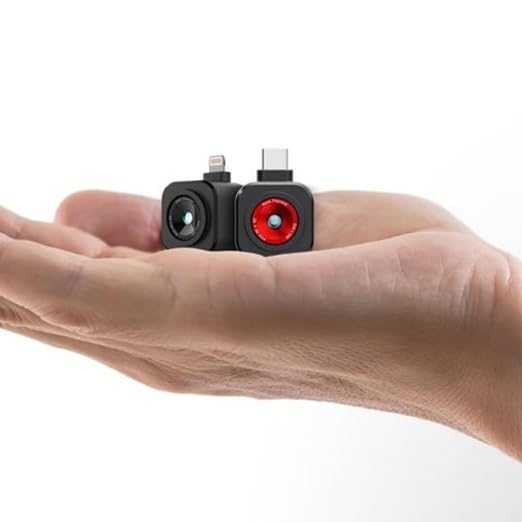 Seek Thermal - Nano 300 Thermal Camera for Apple iOS with USB-C Connector, iPhone Thermal Camera, High Resolution 320 X 240 Thermal Imager, 25hz Imaging Frame Rate, -4°F~626°F, iPhone 15 & 16 - Image 3
