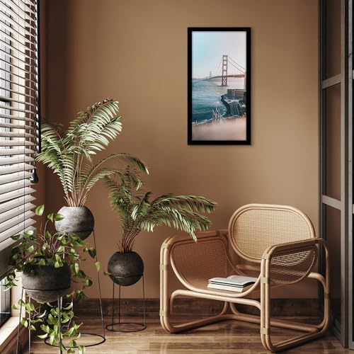 Americanflat 12x24 Poster Frame - Engineered Wood - Black - Image 5