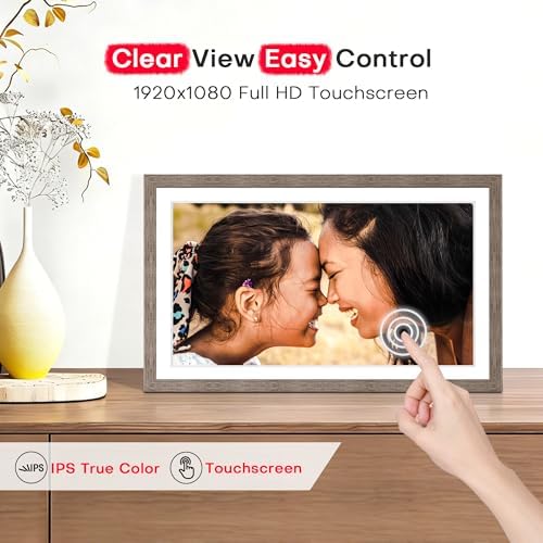 Frameo 15.6" Digital Picture Frame WiFi, Large Display Digital Photo Frame - Image 3