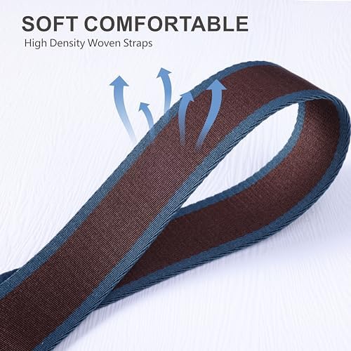 Padwa Lifestyle Adjustable Camera Strap - 1.5" Top Layer Cowhide Head Camera Straps for Photographers, Cotton Adjustable Neck Shoulder & Crossbody Strap Quick Release for All Cameras and Binoculars - Image 4